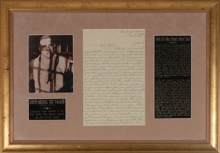 Lot #235 Joseph Valachi: The Cosa Nostra turncoat - Image 1