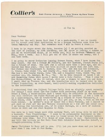 Lot #635 John O’Hara Group Lot - Image 2