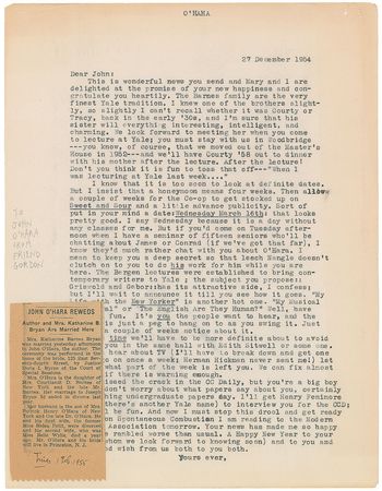 Lot #635 John O’Hara Group Lot - Image 3