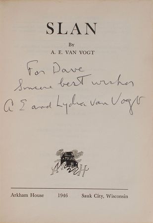 Lot #640 Science Fiction: van Vogt and Smith Books - Image 1