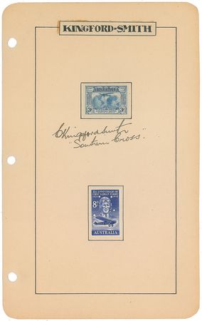 Lot #463 Charles Kingsford-Smith Signatures - Image 1