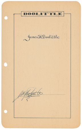 Lot #452 Military Leaders Signatures - Image 3