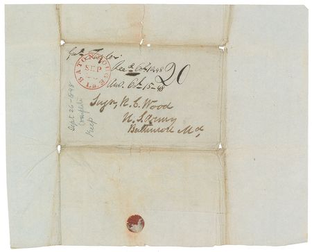 Lot #42 Zachary Taylor: “I look on the result of the coming presidential election as very doubtful” - Image 8