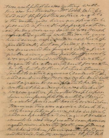 Lot #29 Andrew Jackson: “I had a long time wished to join the church publickly, but my political situation prevented me” - Image 2