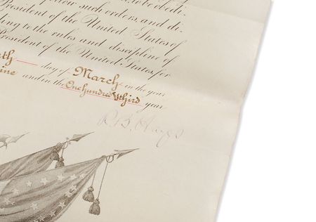 Lot #68 Rutherford B. Hayes: President Hayes restores dignity to a distraught Civil War paymaster - Image 2