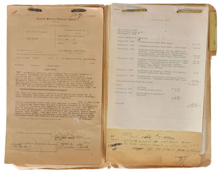 Lot #233 Jimmy Hoffa: Hoffa seeks to postpone a 1963 subpoena related to intimidation charges - Image 2