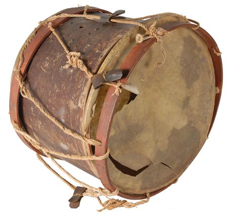 Lot #425 CSA Battle Drum: Battle drum from a member of Jubal Early's Army of the Valley - Image 2