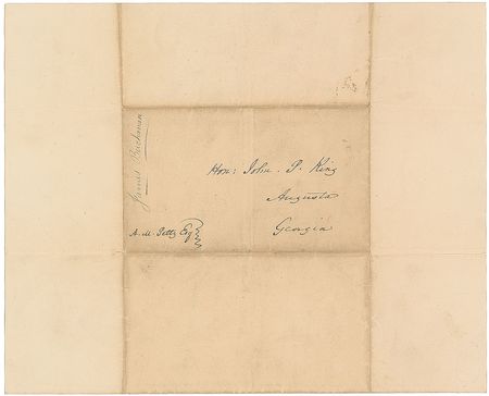 Lot #50 James Buchanan Handwritten Letter Signed - Image 2