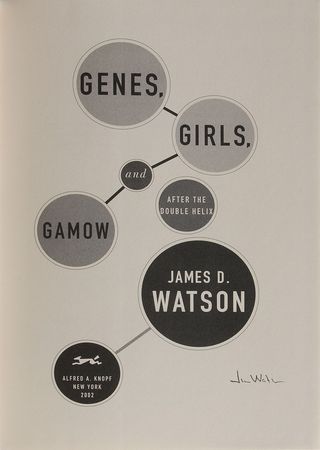 Lot #330 DNA: James D. Watson - Image 1