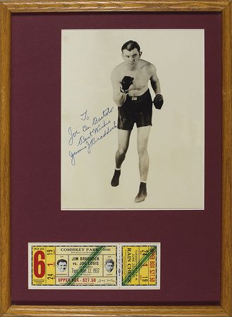 Lot #855 James J. Braddock: The Cinderella Man - Image 1