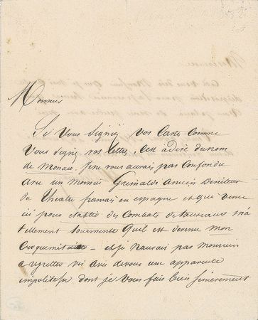 Lot #576 Alexandre Dumas, pere Handwritten Letter Signed - Image 1