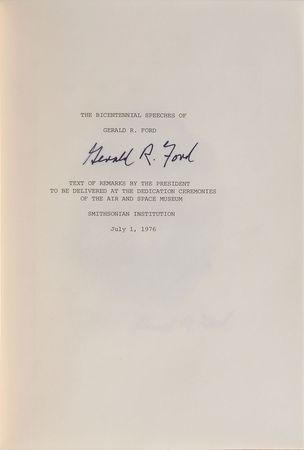 Lot #176 Gerald Ford Book - Image 1