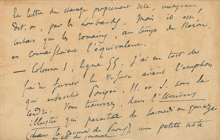 Lot #578 Anatole France Handwritten Letter Signed - Image 3