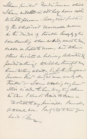 Lot #338 Oliver Wendell Holmes, Jr: “If war should come I should hesitate to leave this country” - Image 3