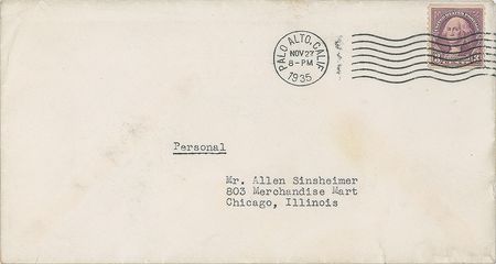Lot #100 Herbert Hoover Letters - Image 6