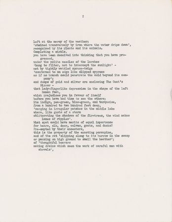 Lot #634 Marianne Moore Souvenir Typescript - Image 3