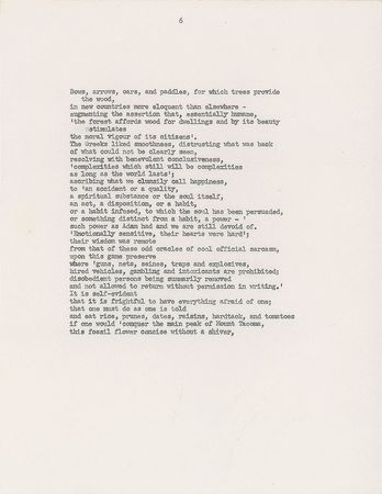 Lot #634 Marianne Moore Souvenir Typescript - Image 7