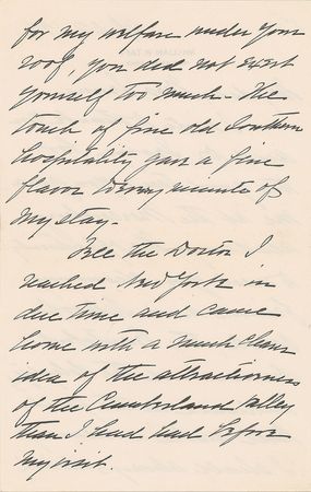 Lot #95 William H. Taft Handwritten Letter Signed - Image 2