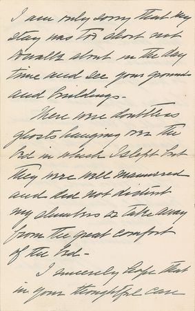 Lot #95 William H. Taft Handwritten Letter Signed - Image 4