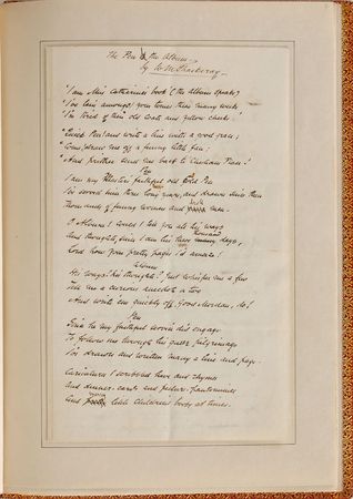 Lot #592 William Makepeace Thackeray: “My muse is the slowest of performers” - Image 1