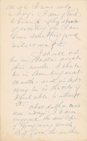 Lot #646 John Greenleaf Whittier Handwritten Letter Signed - Image 3
