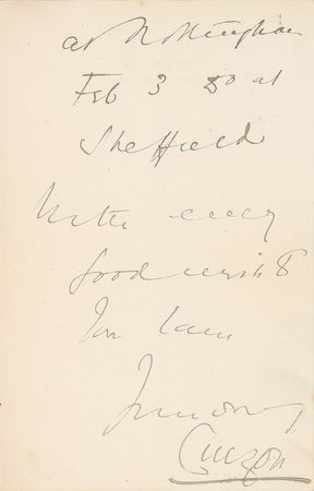 Lot #325 George Curzon - Image 3