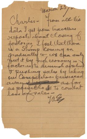 Lot #239 Thomas Edison: Edison the industrialist?an enormous archive of family business correspondence - Image 7