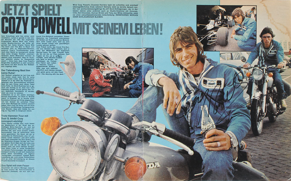 Cozy Powell ポスター POWELL,COZY - Over the Top - Amazon.com Music