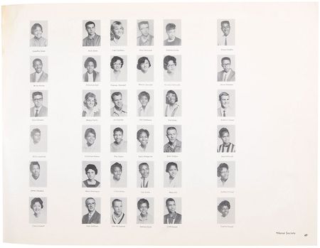 Lot #7139 Jimi Hendrix Yearbook - Image 1