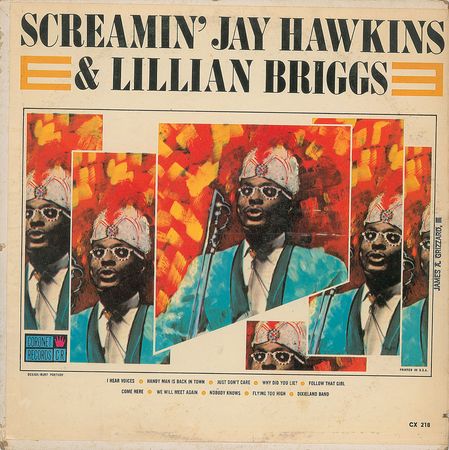 Lot #195 Screamin? Jay Hawkins Signed Album - Image 1