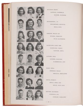Lot #7287 J. P. ‘Big Bopper’ Richardson Yearbook - Image 3