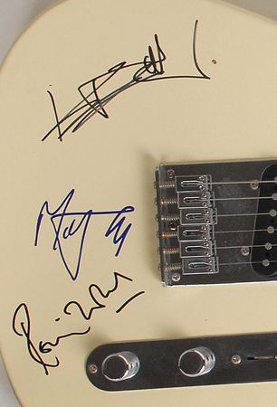 Lot #7150 Rolling Stones Signed Guitar: Jagger, Richards, and Wood  - Image 2