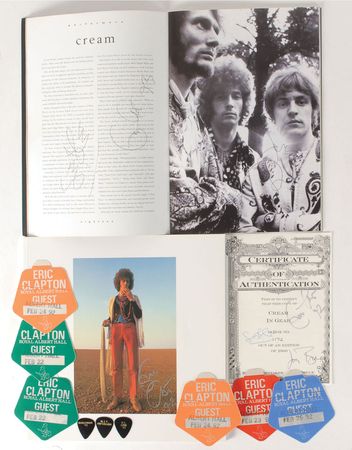 Lot #7302 Eric Clapton and Cream Multi-Signed Box Set - Image 2