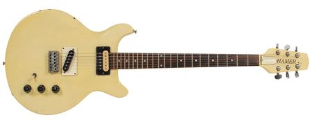 Lot #7498 Johnny Ramone’s Owned and Stage-Used Signed Hamer Guitar - Image 1