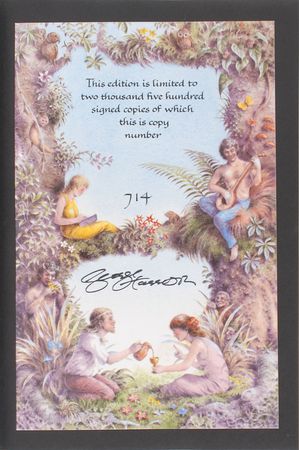 Lot #7031 George Harrison Signed Book - Image 1