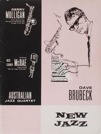 Lot #7248 Dave Brubeck Signed Program - Image 1