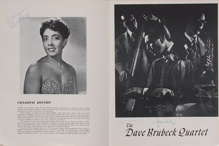 Lot #7248 Dave Brubeck Signed Program - Image 3
