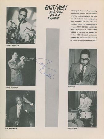 Lot #7267 Lester Young and Jazz Musicians Signed Program - Image 4