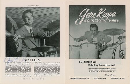 Lot #7257 Jazz Legends Signed Program - Image 4