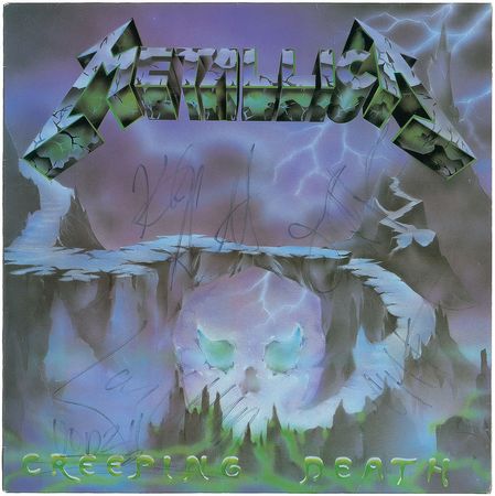 Lot #7529 Metallica Signed Album - Image 1
