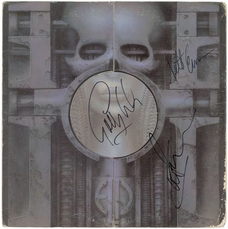 Lot #7371 Emerson, Lake, and Palmer Signed Album - Image 1