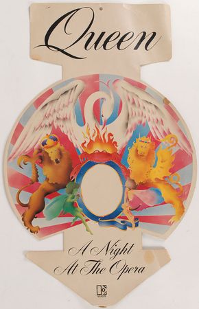 Lot #7396 Queen Signed Promotional Display - Image 3
