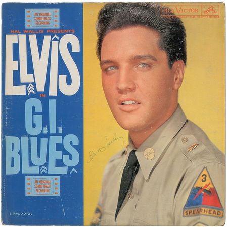 Lot #7119 Elvis Presley Signed Album - Image 1