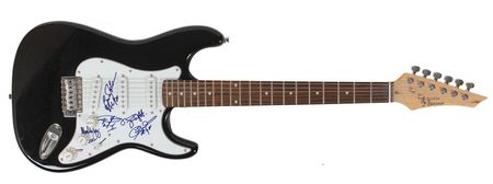 Lot #7353 AC/DC Signed Guitar - Image 1
