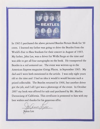 Lot #7005 Beatles Signed Fan Club Magazine - Image 5