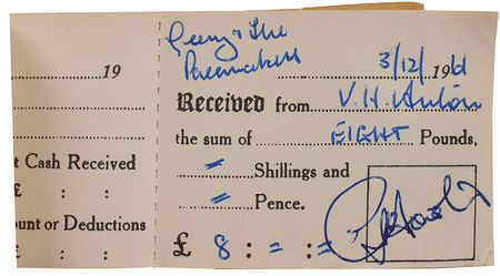 Lot #7006 Beatles Pair of Signed Early Receipt Books - Image 2