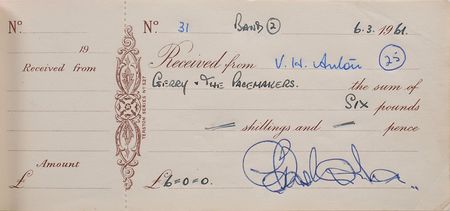 Lot #7006 Beatles Pair of Signed Early Receipt Books - Image 9