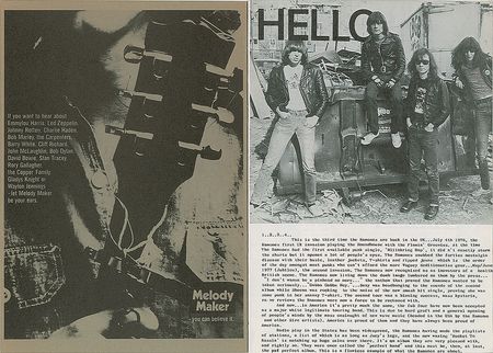 Lot #7486  Ramones 1977 Rocket to Russia Program - Image 2