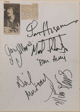 Lot #7411 Tempest and Colosseum II Signed Items - Image 2