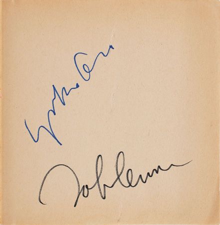 Lot #7022 John Lennon and Yoko Ono Signed Grapefruit Book - Image 2